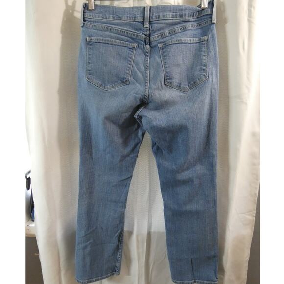 NYDJ Not Your Daughters Jeans Straight Leg 12P Light Blue Stretch Made In USA - Picture 3 of 4